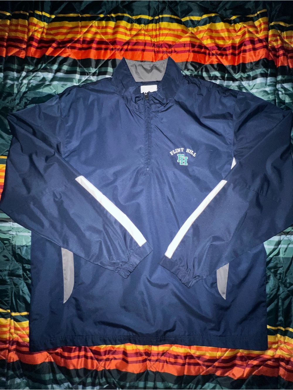 Augusta Sportswear Navy Windbreaker